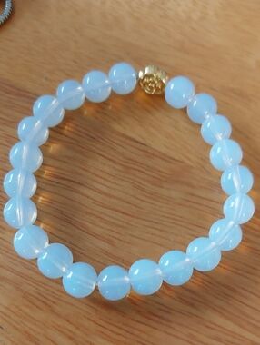 💜5/$25💜 Sim Opalite 8mm Bead Stretch Bracelet